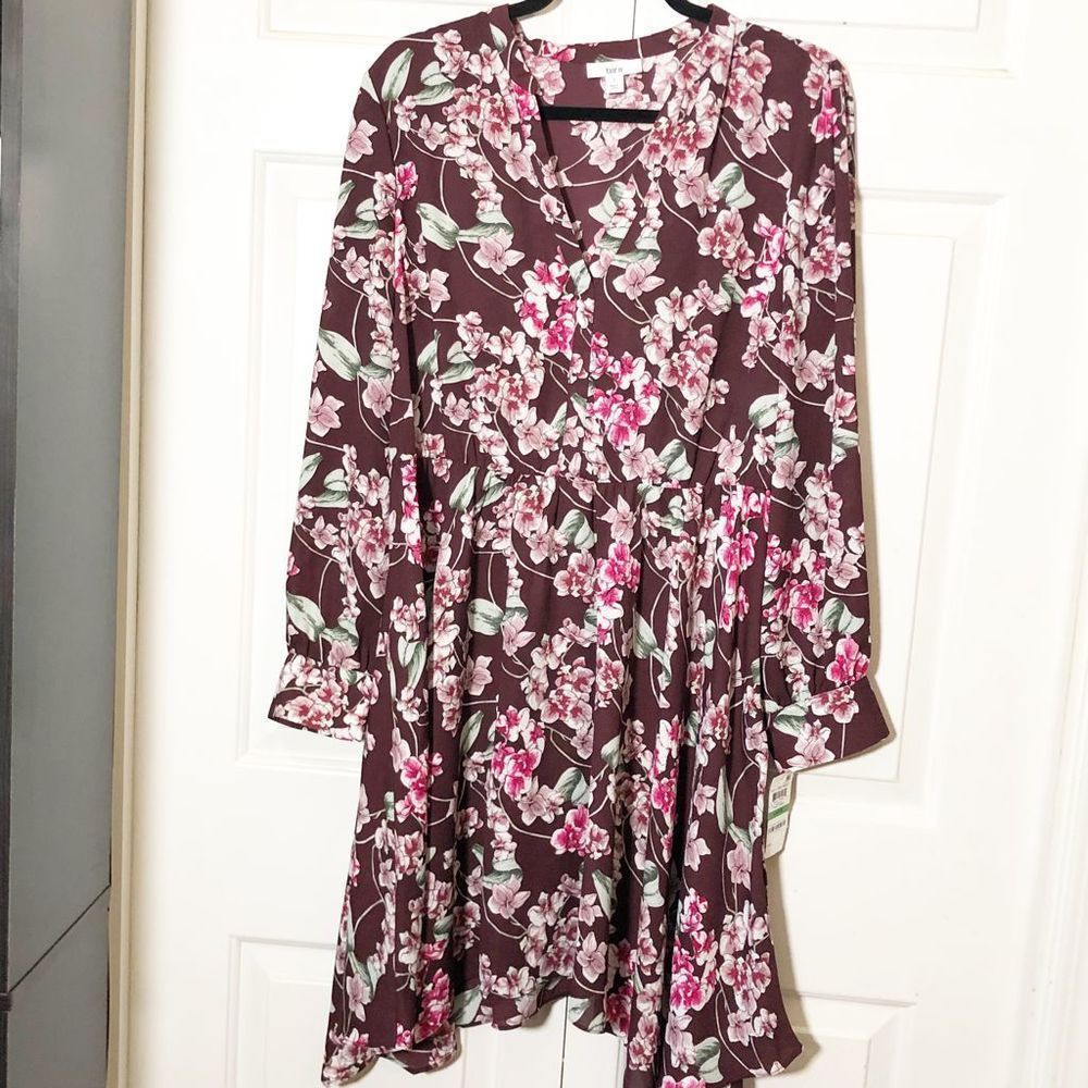 Bar III Large Floral Dress